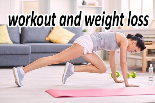 workout and weight loss