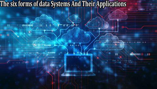 The six forms of data Systems And Their Applications