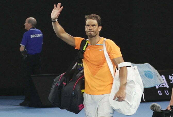 Defending champion Nadal hobbles out of Australian open in major upset