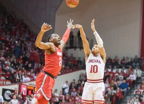 IU basketball beginners struggle with density, but' Hey,( curse) happens, man.