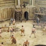 How were gladiators trained in ancient Rome?