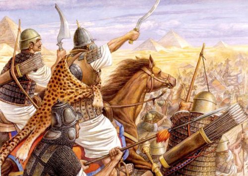 What army defeated the mongols?