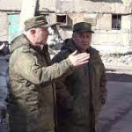 Russian defiance minister pays rare visit to troops Ukraine