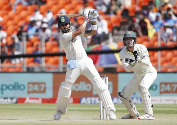 Kohli ends Test to drought with India dominate Australia