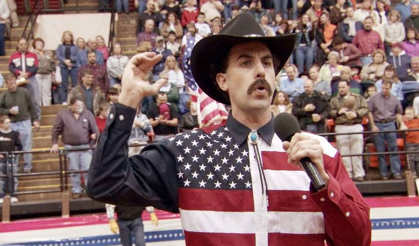 Why does Kazakhstan allow Sacha Baron Cohen to retake Borat and sport the country?