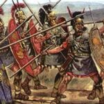 How were the Roman soldiers able to fight in such close ranks?