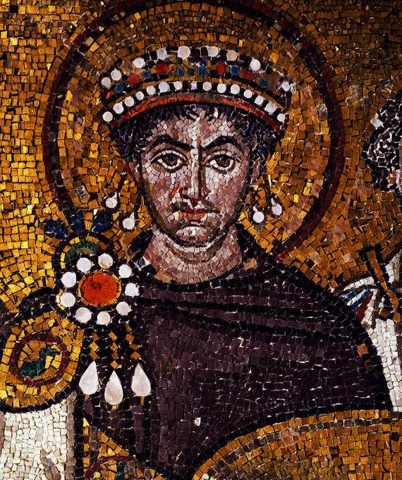 What is bad about the Roman Emperor Justinian?