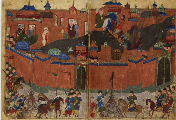 Why didn't the Arab civilization stop the Mongol attacks?