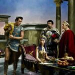 Why did Cleopatra meet Julius Caesar?