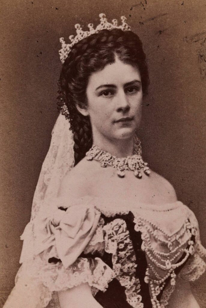 Elisabeth of Austria, also known as Empress Elisabeth or Sisi.