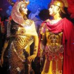 How did Cleopatra meet Mark Antony?