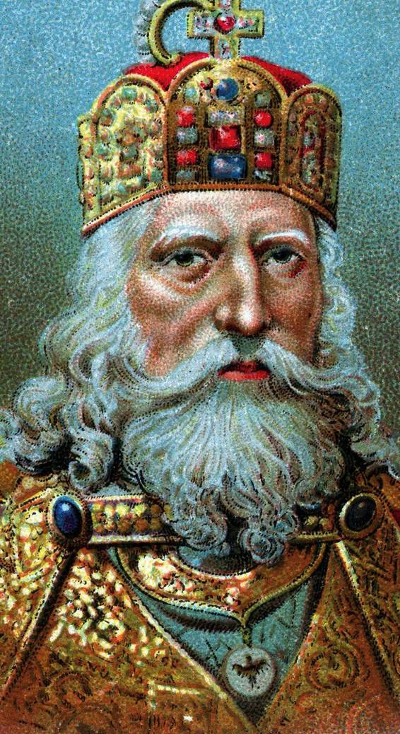 What happened to the Holy Roman Empire after Charlemagne's death?