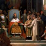 Why did Charlemagne divide his empire?