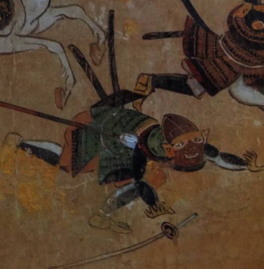 Were there any fanged, oni-like menpō (Japanese war mask) during the Sengoku period?