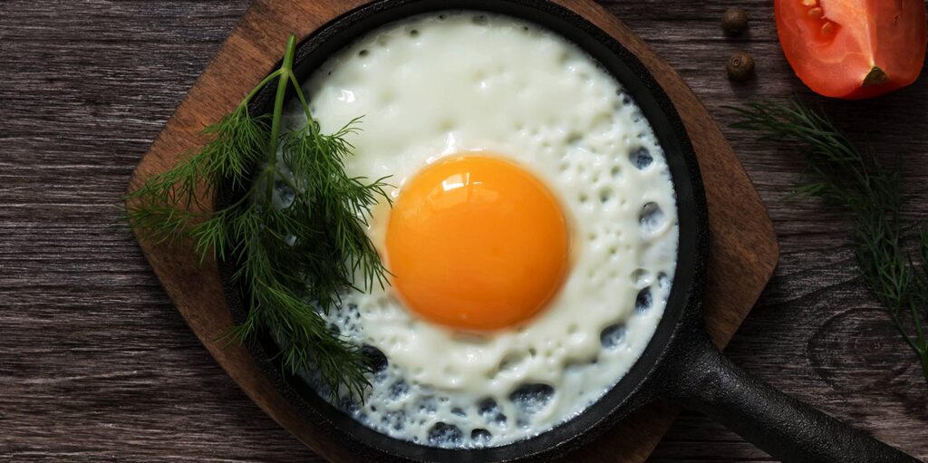 How are fried eggs bad?