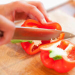 Are there any specific health benefits associated with eating unheroic bell peppers?