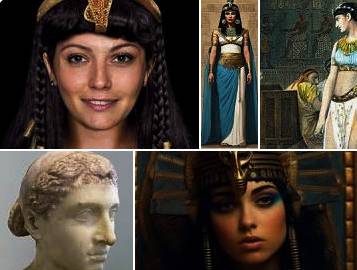 How did the Romans know that Cleopatra was black?