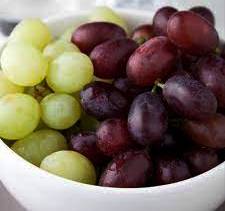 Which grapes are good for us, green or purple?