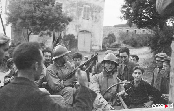 Why do Americans think that America saved France during World War II?