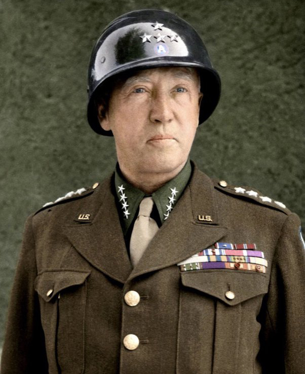 Why was George Patton not made a five-star general?