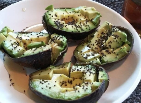 Can the brown inside of an avocado be eaten?