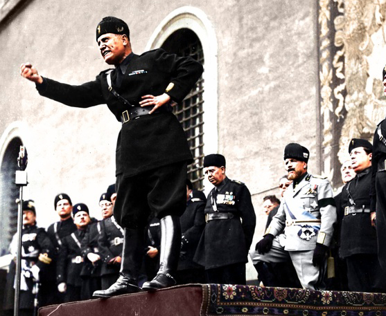 Why was Benito Mussolini betrayed by his own country?