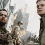 How did Steven Spielberg manage to shoot such realistic World War II scenes in Saving Private Ryan?