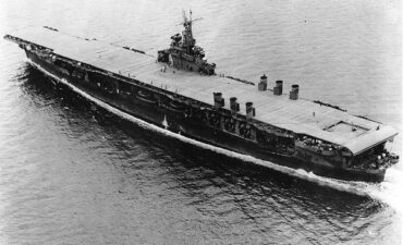 Did the US Navy deploy any carrier assets to the European theater in WW2?