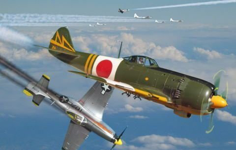 What could the Nakajima Ki-84 plane do that the P-51 Mustang couldn't in WW2