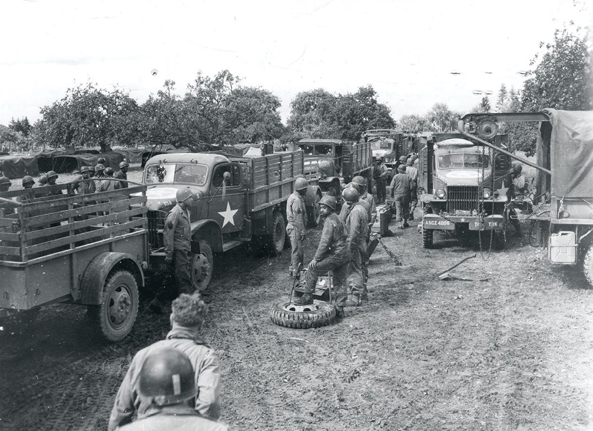 Did Germany use trucks at all during World War II? If so, why didn't they use them more?